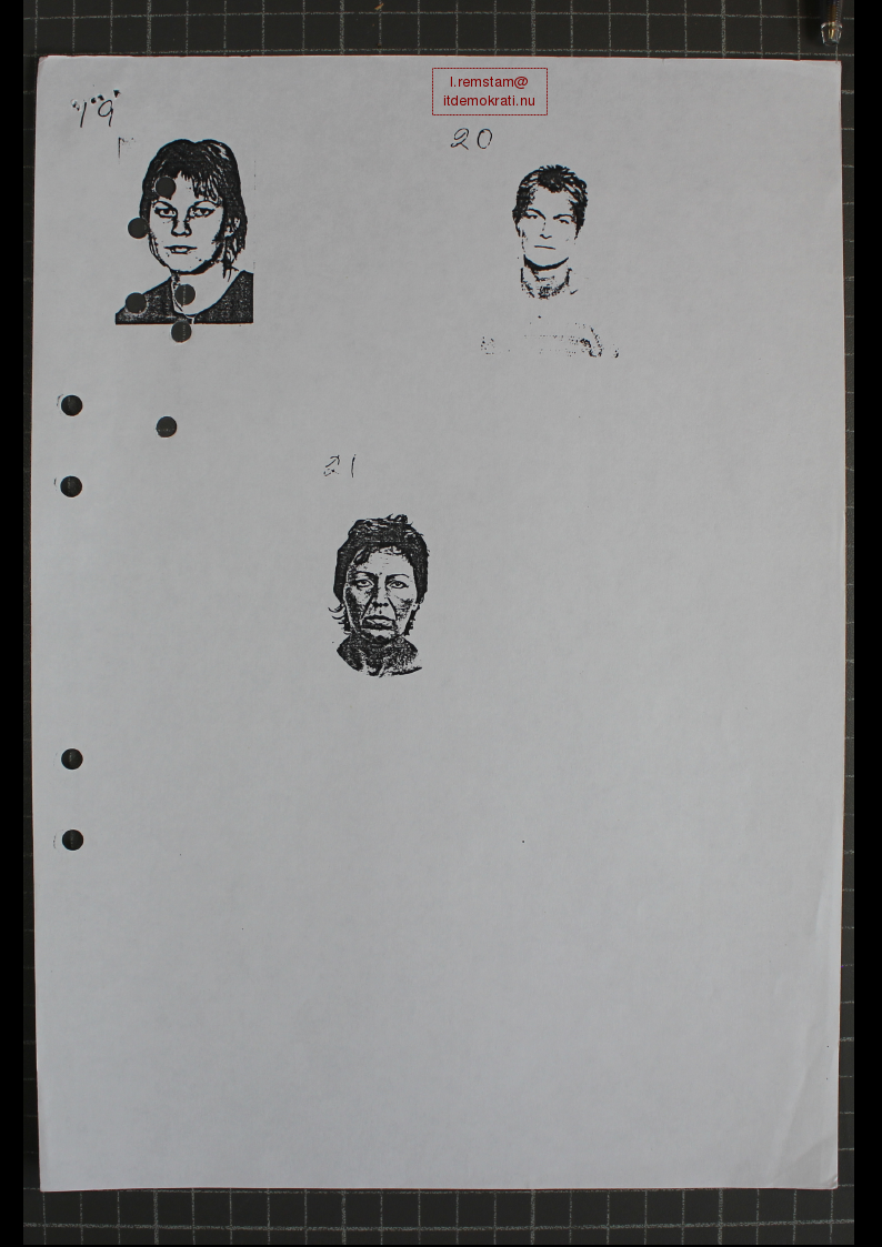 Förhör Lisbeth Palme ögonvittne till Palmemordet.