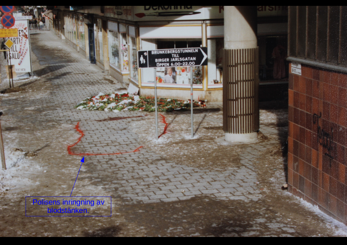 Det blåser på Sveavägen-Tunnelgatan Palmemordet.