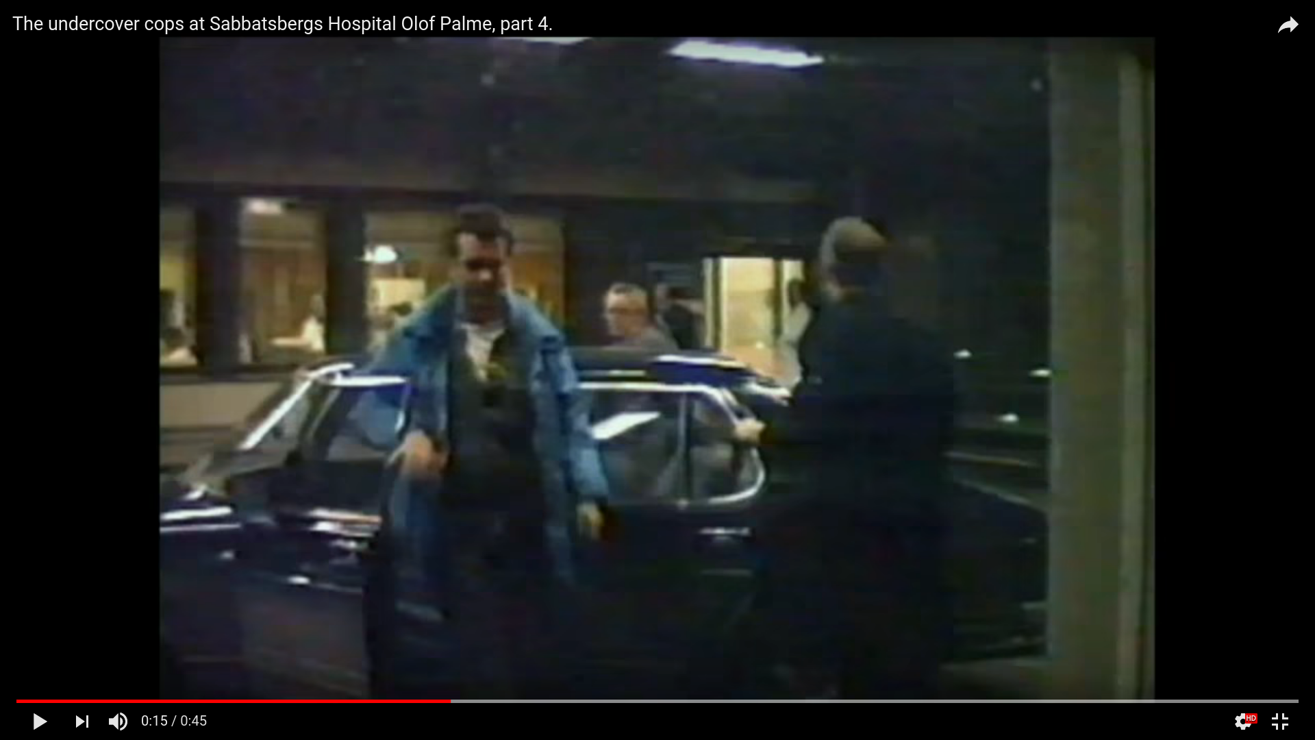 Hans Holmér & Polisspåret